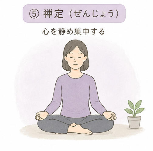 六波羅蜜　禅定