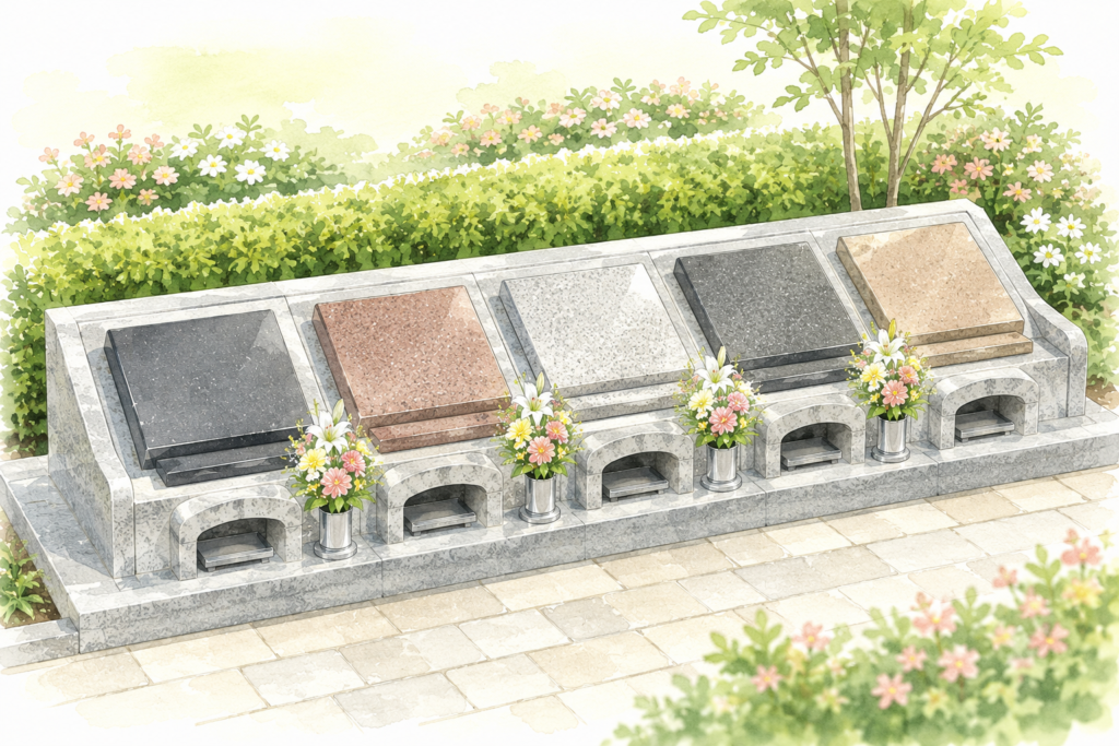 家族墓イメージイラスト